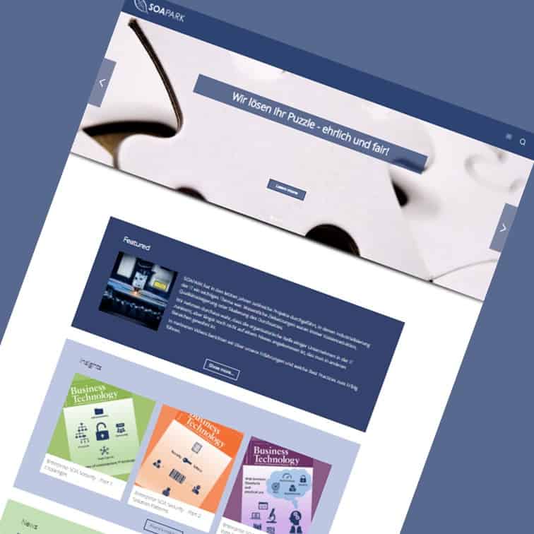 SOAPARK Website Re-launch